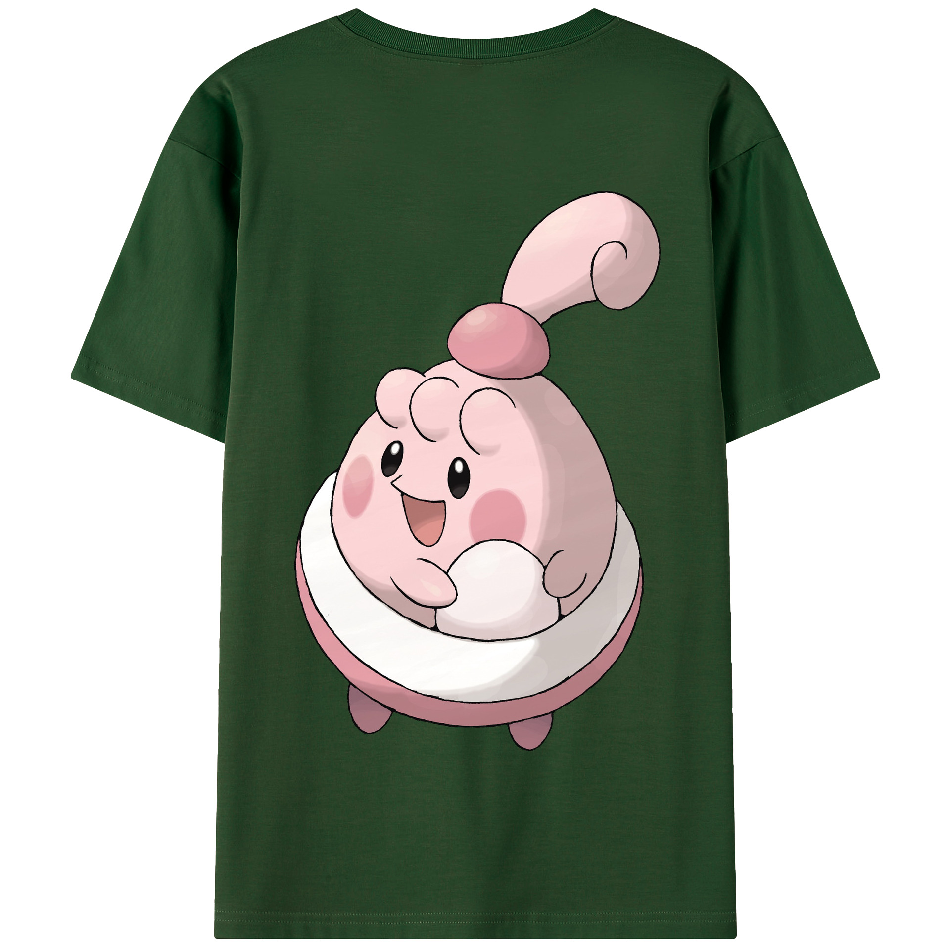 （画像用） ポケットモンスター Pokémon 綿100％半袖Tシャツ（背面プリント）